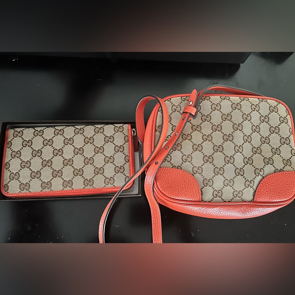 ✨ Authentic ✨ Gucci GG Monogram Bree Crossbody - Picture 4 of 5